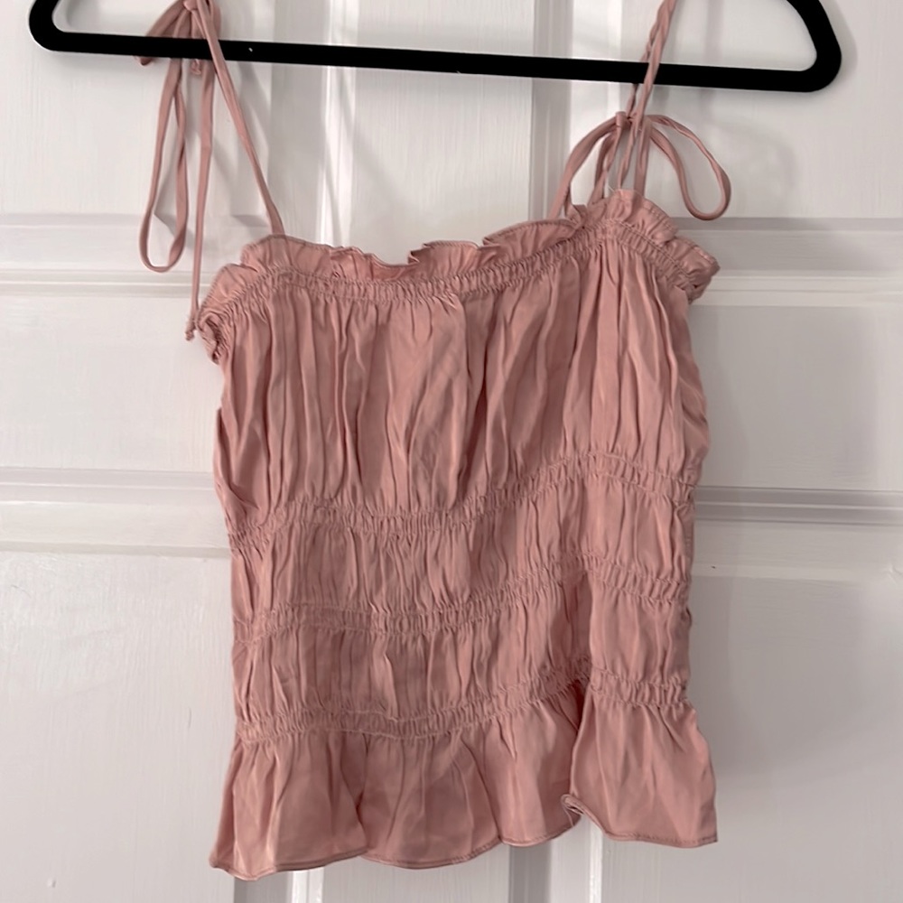 Olivaceous brand dusty rose color top NWT